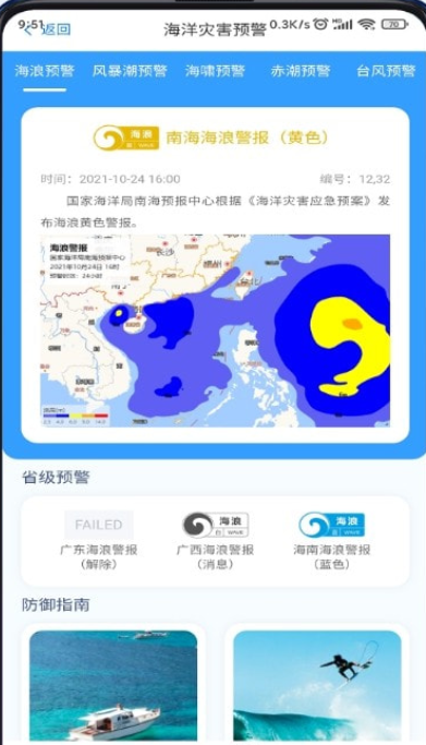 南海海洋预报图2