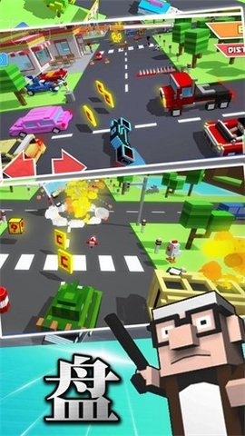 王牌盘山赛车像素图2