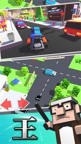王牌盘山赛车像素图3