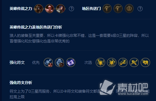 《云顶之弈》s9狼人主c阵容玩法攻略