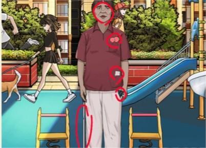 就挺秃然的看好孩子怎么过 找出所有可疑的地方攻略[多图]图片2