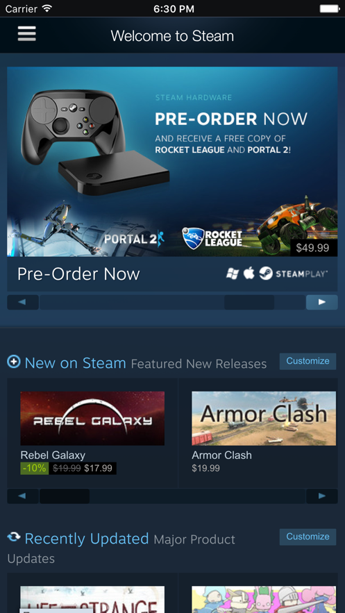 SteamApp3.0正式版更新安装图1