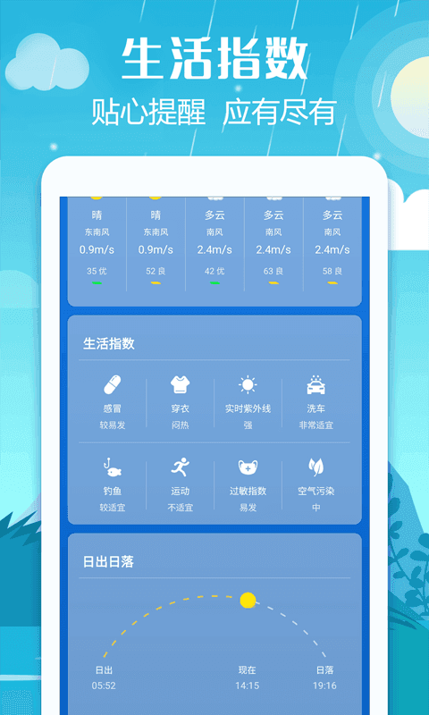 新晴城市天气截图4