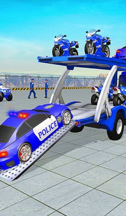 警察运输卡车3D图4