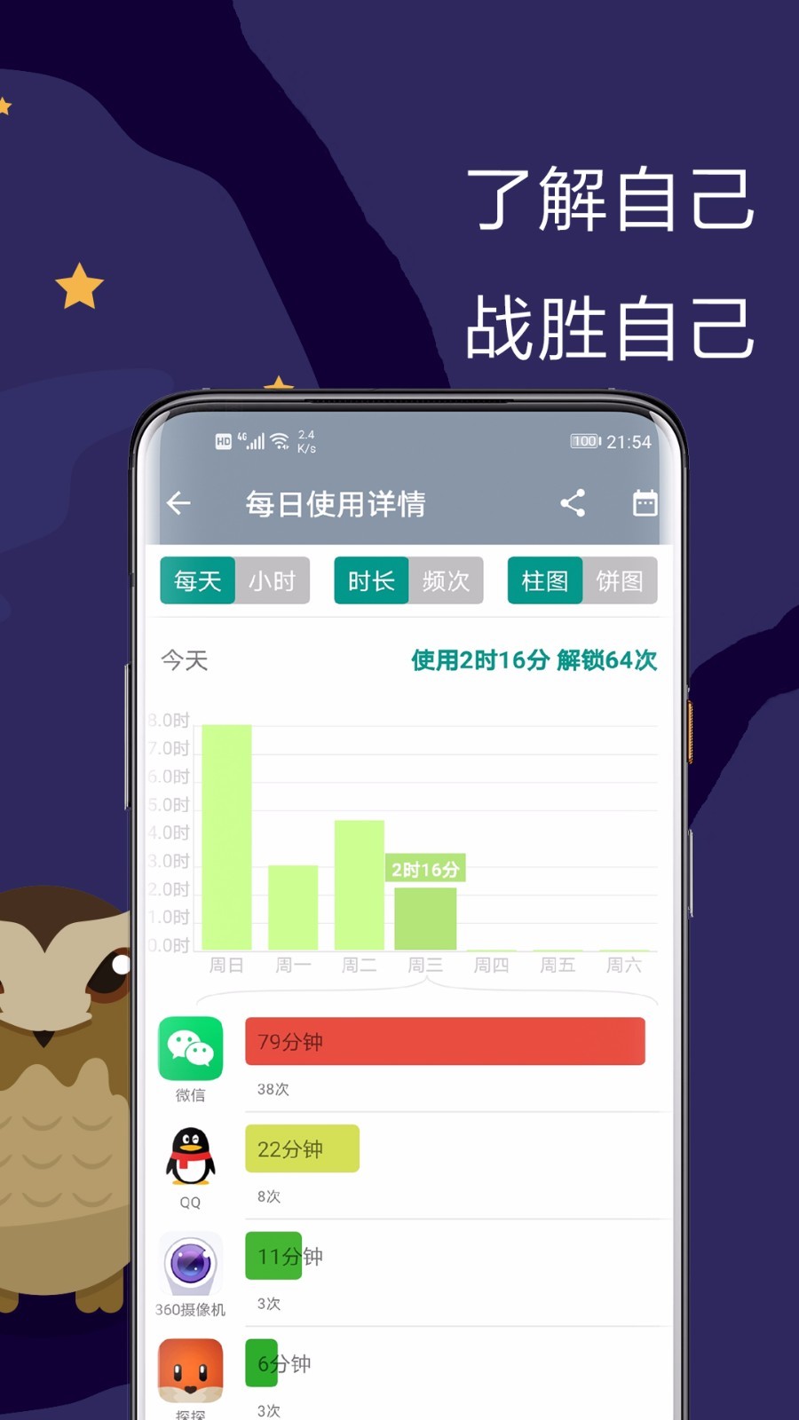 极简戒手机app截图3