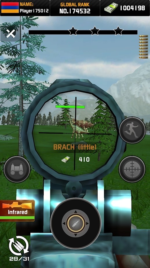 射击野生恐龙(WildAnimalHunt2021:DinoHunt)图1