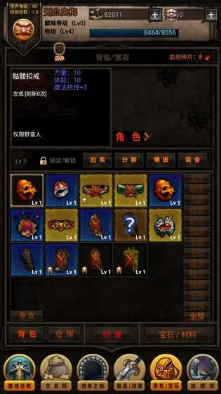 黑暗传说9.1无限魔石满vip单机版图3