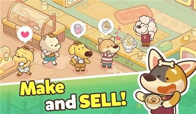 狗狗咖啡馆手游(DogCafeTycoon)图1