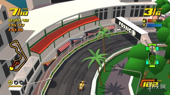 极简画风！复古F1赛车《New Star GP》上架Steam