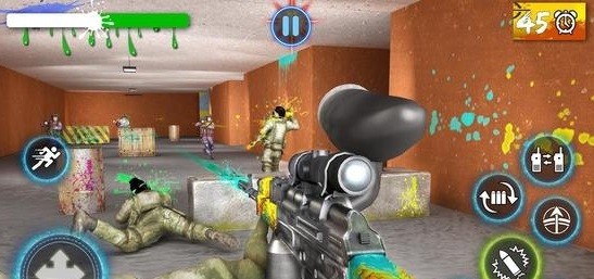 彩弹射击竞技场射击(PaintBallBattle)图2