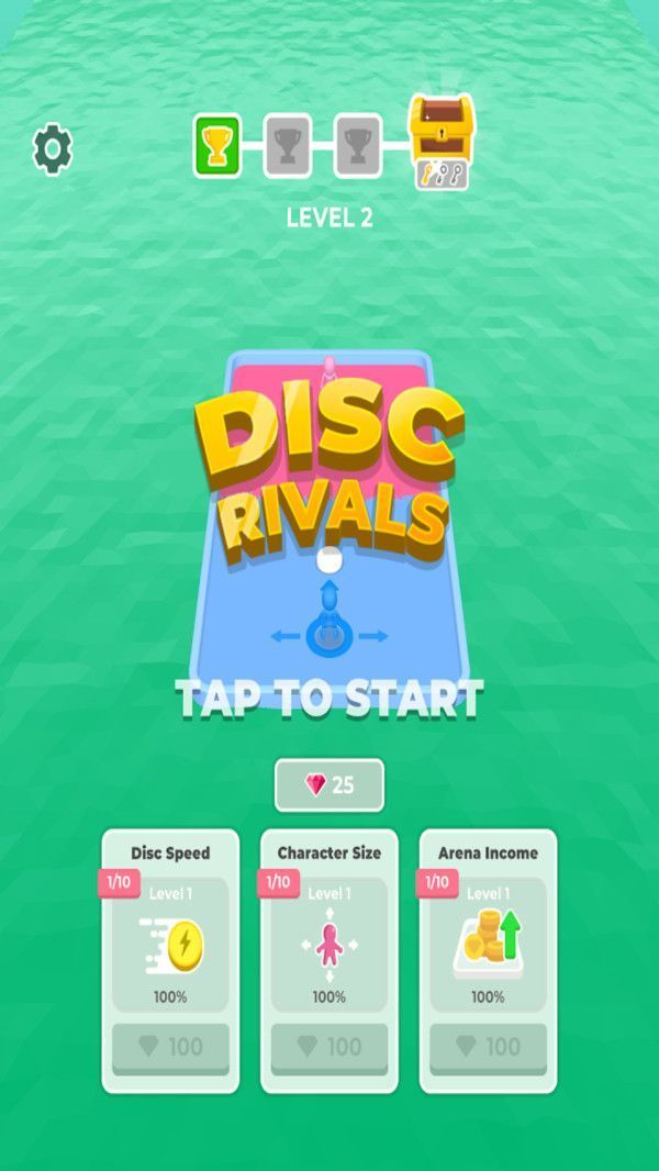 欢乐飞盘最新版图2