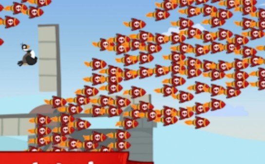鹅远走高飞图1