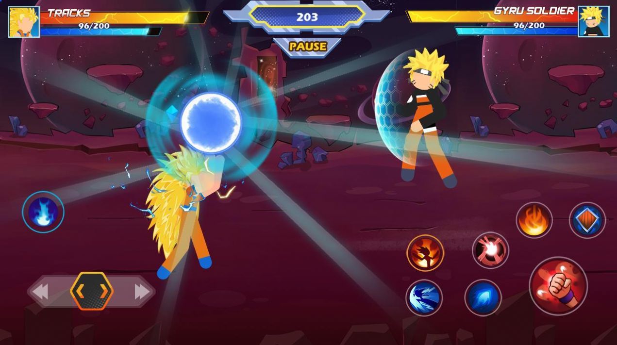 超级的斯蒂克曼之战(SuperStickmanFight)图1