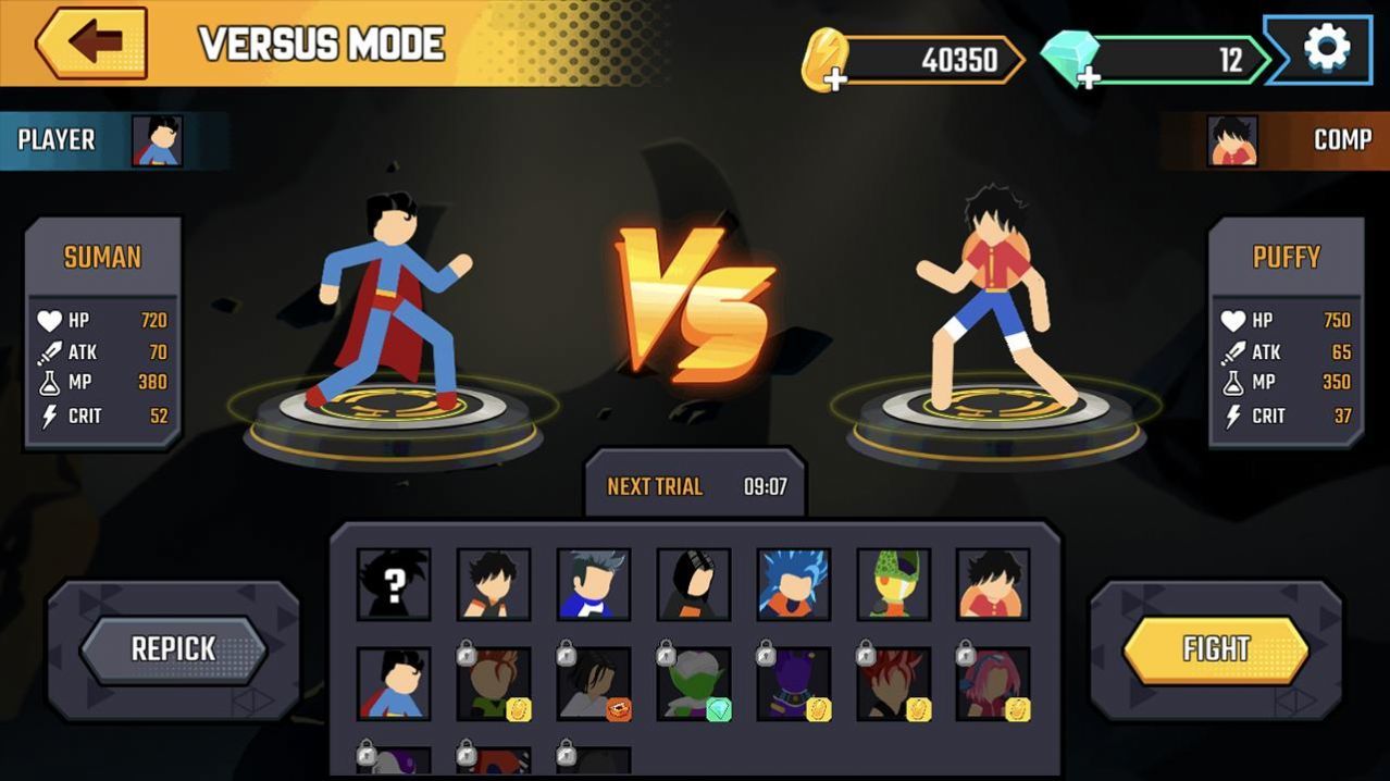 超级的斯蒂克曼之战(SuperStickmanFight)图2