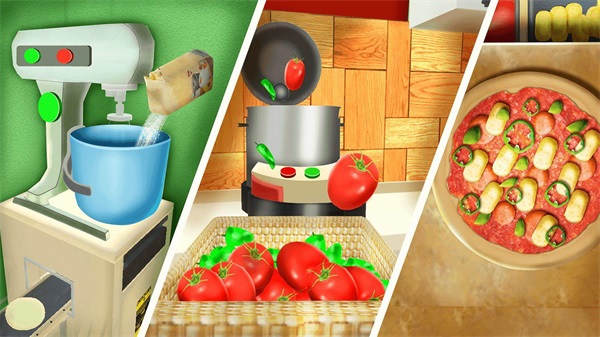 比萨饼模拟3D烹饪图2