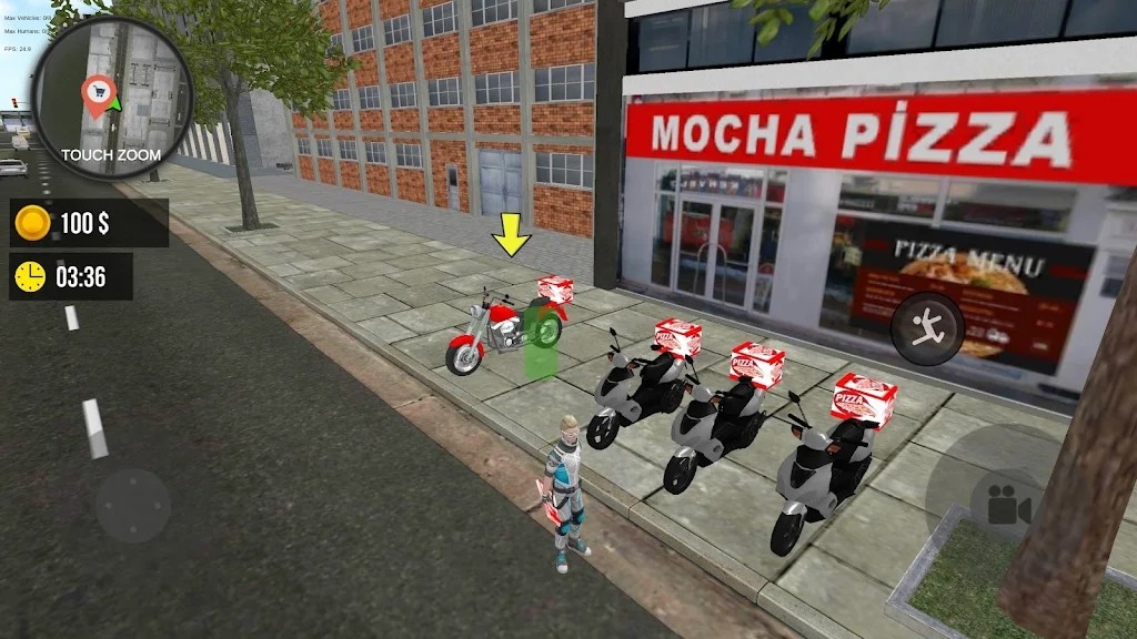 摩托车快递模拟器手游（Motorkurye）图1