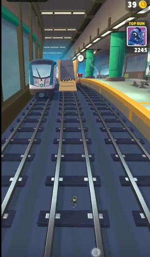 地铁跑酷空间站内置菜单版图4