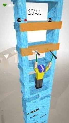 冰川攀爬图1