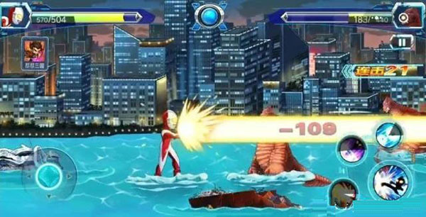 奥特曼英雄传说破解版