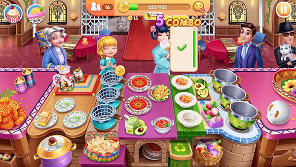 风味美食街破解版无限钻石金币