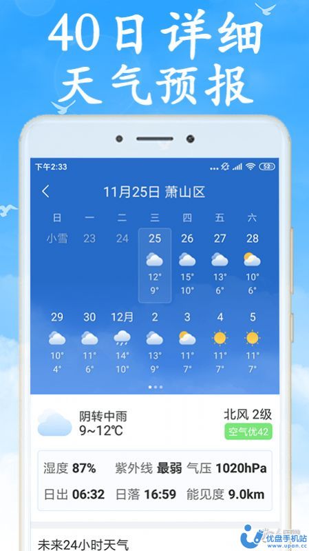 阴晴天气盒图4