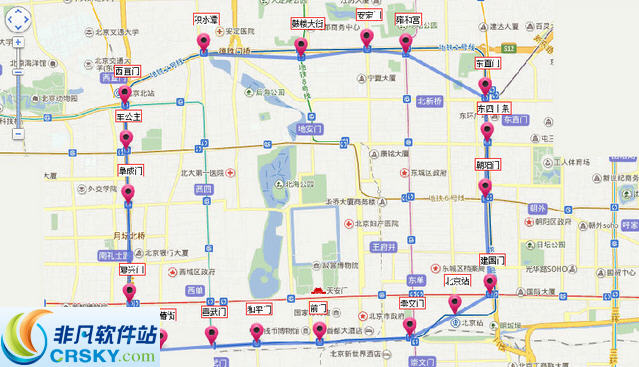 北京地铁线路图2019APP图1