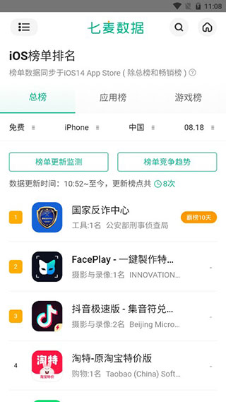 七麦数据图3
