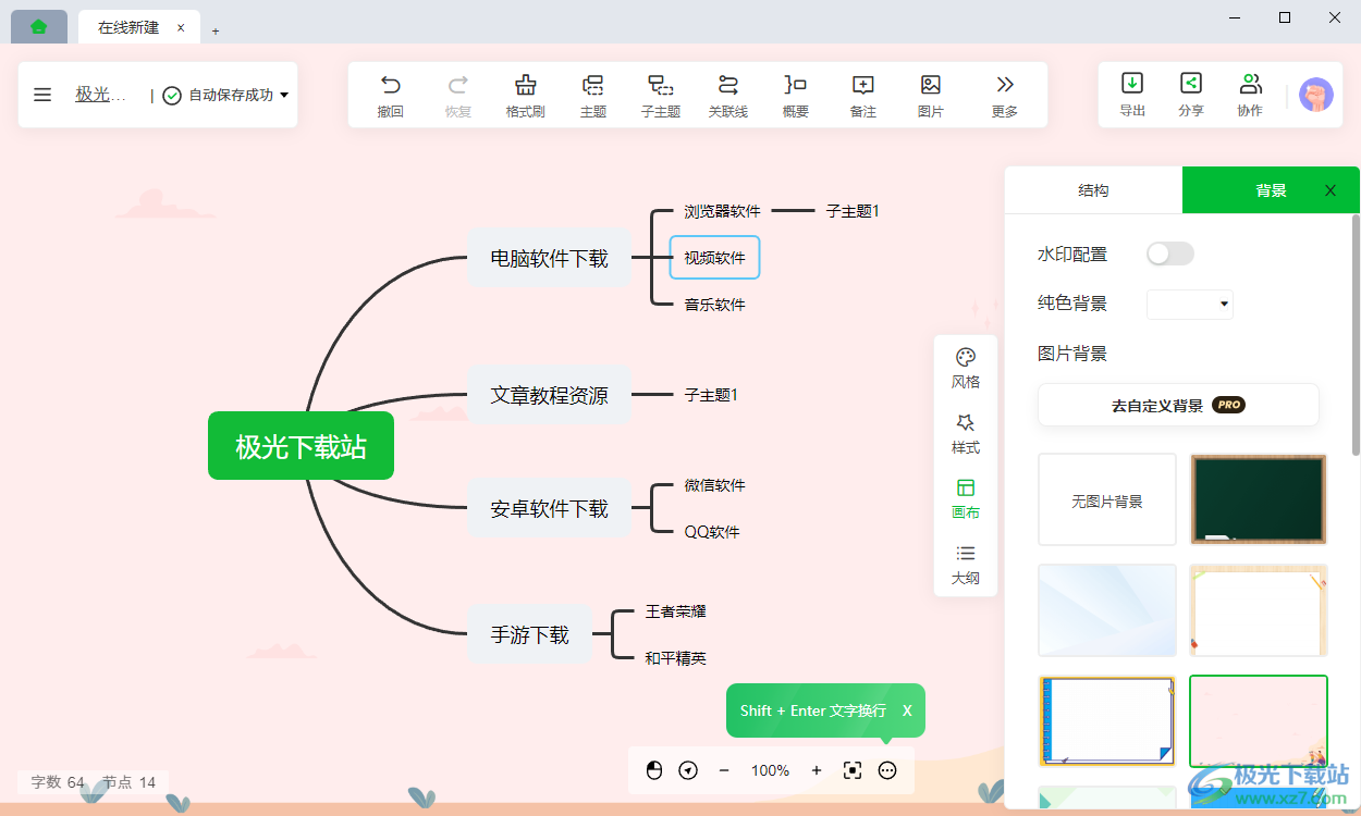 知犀思维导图图3