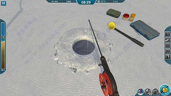 冰湖钓鱼游戏截图1