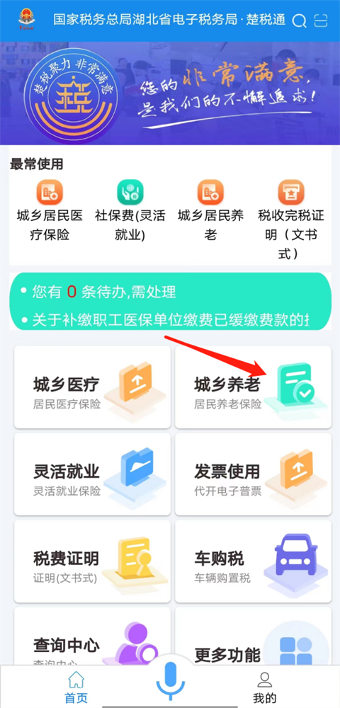 楚税通app7.0.3最新版图1