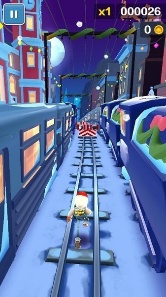 地铁跑酷雪地版SubwaySurf