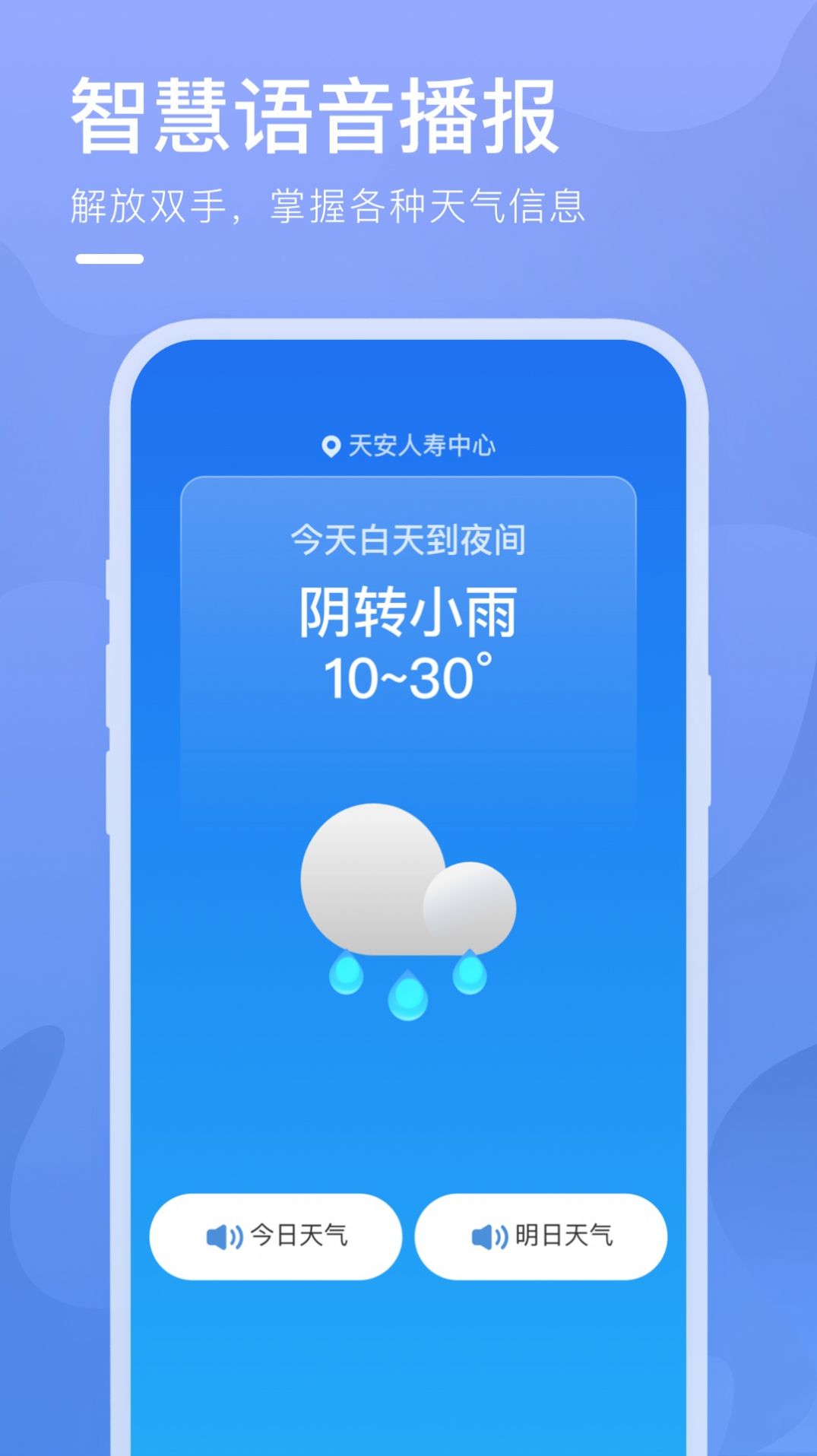 细雨天气预报图1