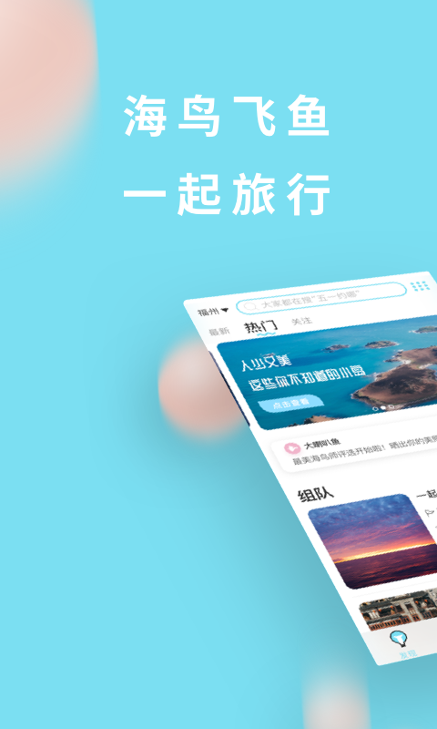 海鸟飞鱼图3