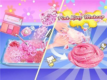 粉彩凯蒂化妆史莱姆图1
