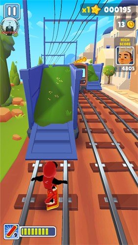 地铁跑酷神链绿杰魔改版图7