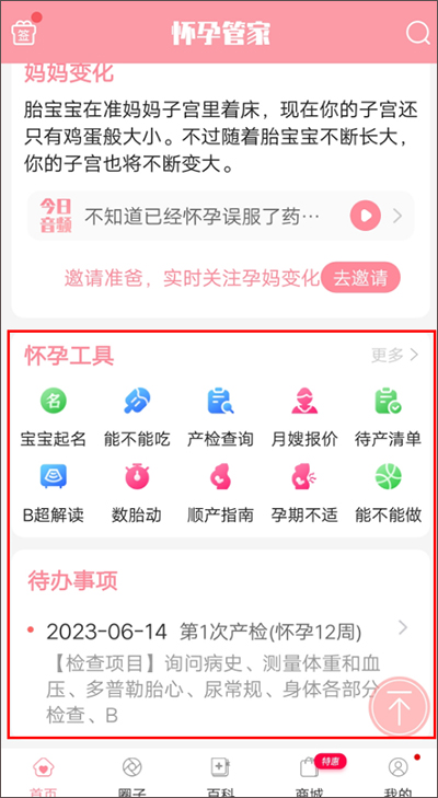 怀孕管家截图2