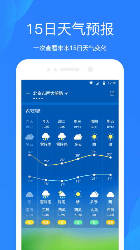 口碑最好的天气预报app 好有的天气预报软件盘点