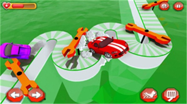 有趣的赛车3D图1