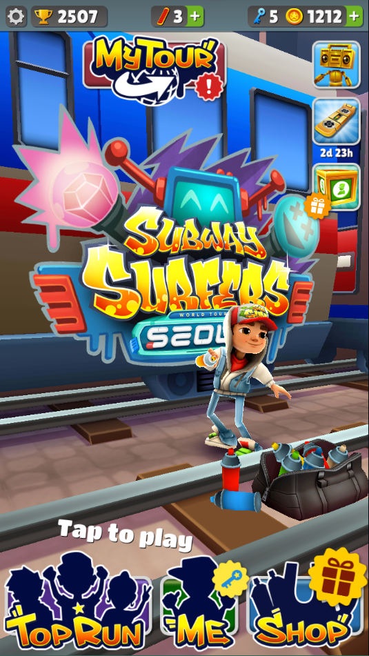 地铁跑酷牛津版破解版(SUBWAY SURF)第4张截图