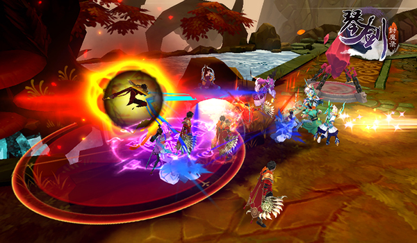 琴剑封魔录九游版图2