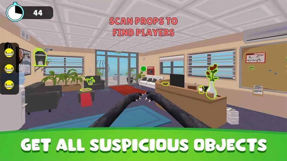 捉迷藏怪物狩猎游戏下载图4