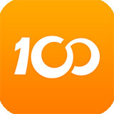 100教育学生版图标