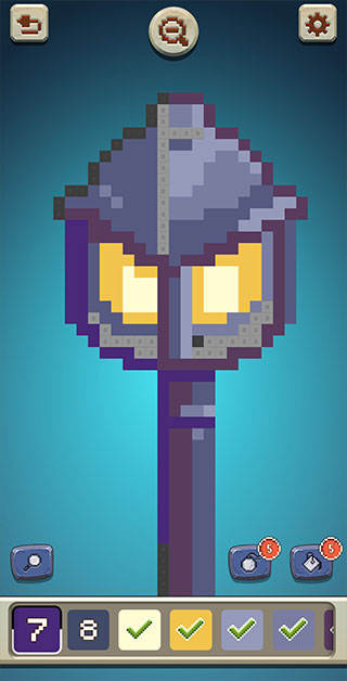 像素艺术彩色岛图4