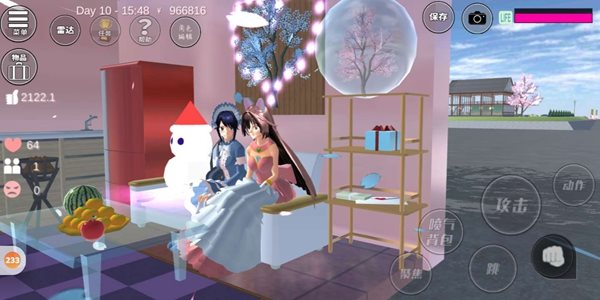 樱花校园模拟器中文版无广告版(SAKURASchoolSimulator)截图4