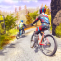 山地自行车越野骑行MountainBikeDownhillRacing