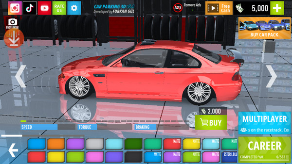 停车场游戏3D(Car parking 3d games)