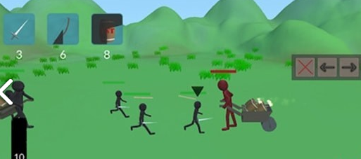 火柴人城堡战争无限金币版图3