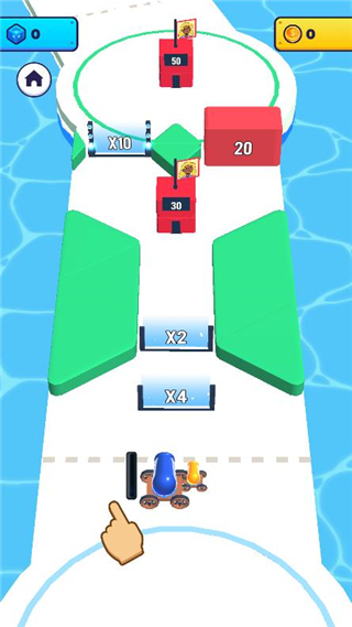 炮弹人冲冲冲巨人版图4