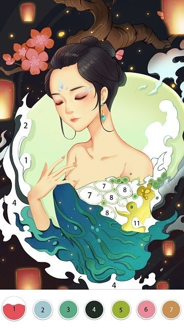 快乐涂数字填色最新版