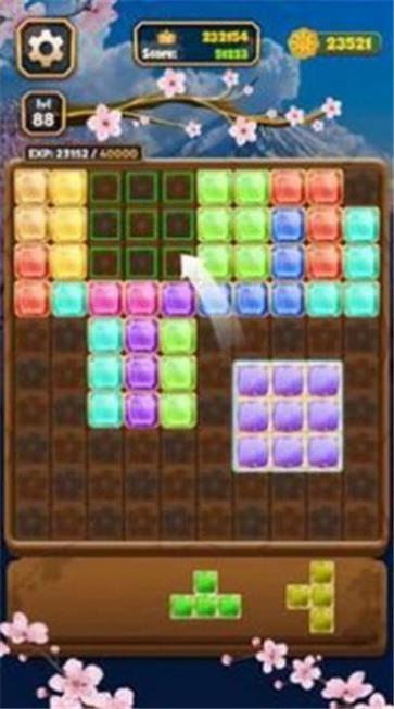 宝石方块谜题(Gem Block Puzzle)